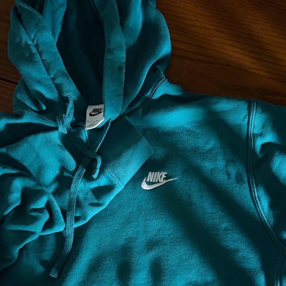 Nike Turquoise Pullover Hoodie